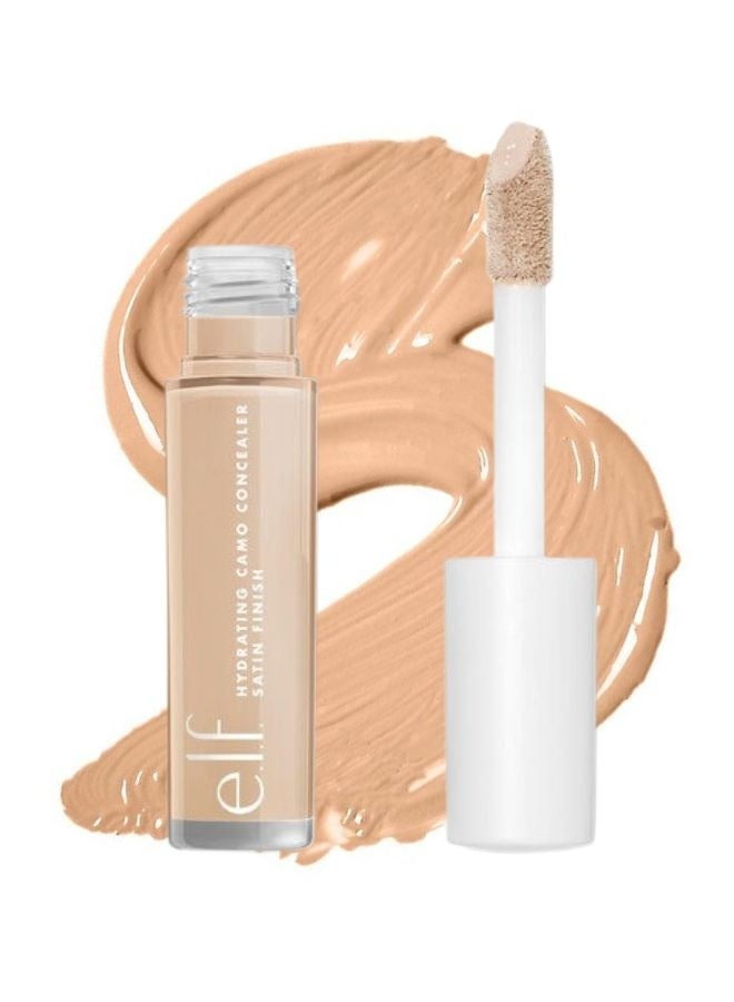 إلف خافي عيوب إي.إل.إف. المرطب بنقشة التمويه - لون رملي متوسط، 6 مل | خافي عيوب سائل مرطب بتغطية كاملة، لمسة نهائية ساتانية، نباتي ولم يُختبر على الحيوانات - Image 1